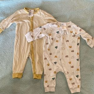 2-pack H&M Pajama Jumpsuits